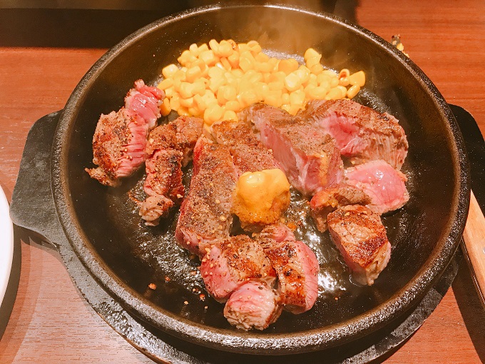 渋谷　肉料理　いきなりステーキ